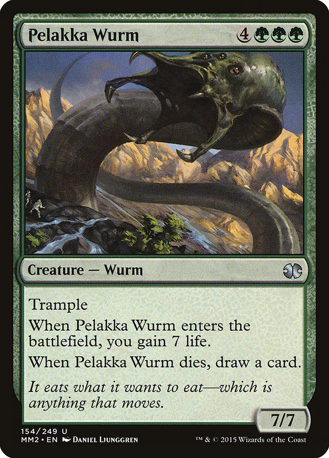 Pelakka Wurm [Modern Masters 2015] | GrognardGamesBatavia