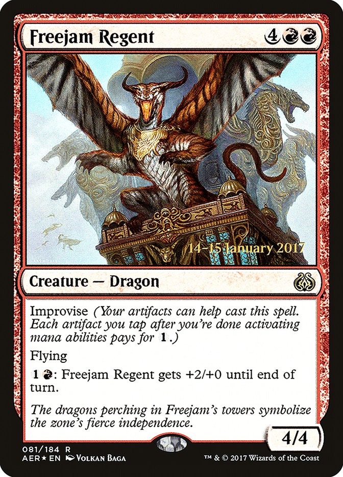 Freejam Regent [Aether Revolt Prerelease Promos] | GrognardGamesBatavia