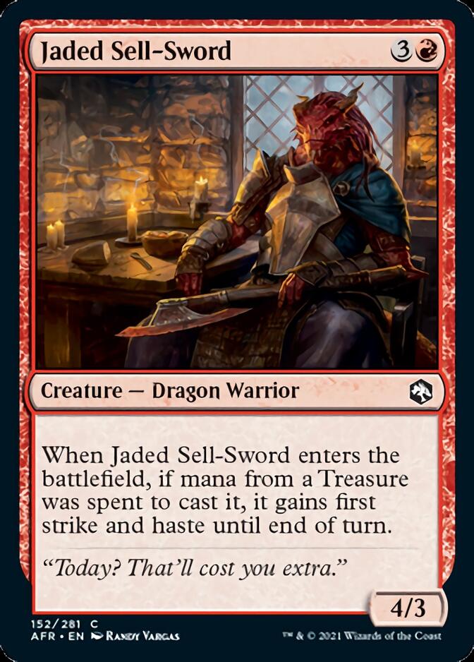 Jaded Sell-Sword [Dungeons & Dragons: Adventures in the Forgotten Realms] | GrognardGamesBatavia