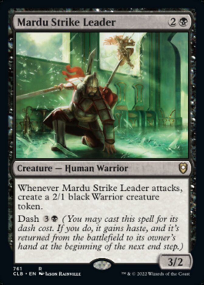 Mardu Strike Leader [Commander Legends: Battle for Baldur's Gate] | GrognardGamesBatavia