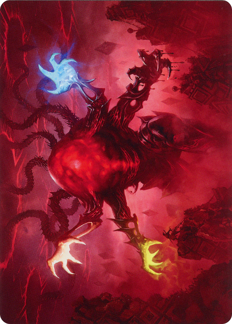 Omnath, Locus of All Art Card (51) [March of the Machine Art Series] | GrognardGamesBatavia