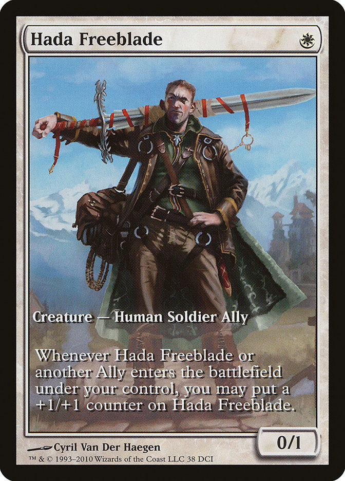 Hada Freeblade (Extended Art) [Worldwake Promos] | GrognardGamesBatavia