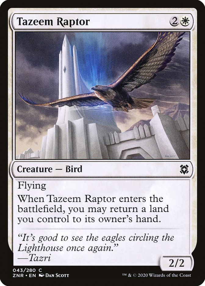 Tazeem Raptor [Zendikar Rising] | GrognardGamesBatavia