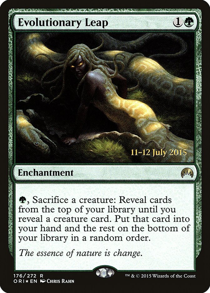 Evolutionary Leap [Magic Origins Prerelease Promos] | GrognardGamesBatavia