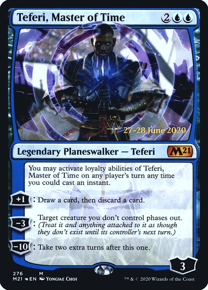 Teferi, Master of Time (276) [Core Set 2021 Prerelease Promos] | GrognardGamesBatavia