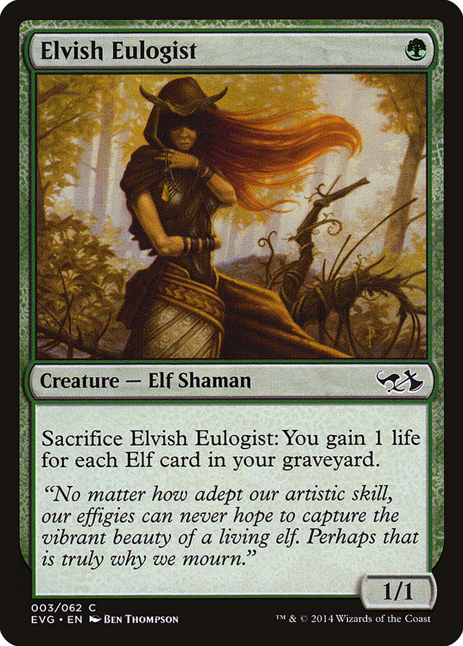 Elvish Eulogist (Elves vs. Goblins) [Duel Decks Anthology] | GrognardGamesBatavia