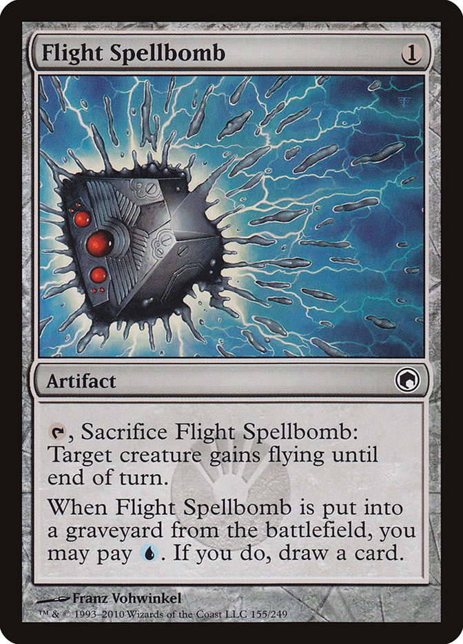 Flight Spellbomb [Scars of Mirrodin] | GrognardGamesBatavia