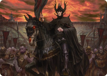 The Mouth of Sauron Art Card [The Lord of the Rings: Tales of Middle-earth Art Series] | GrognardGamesBatavia