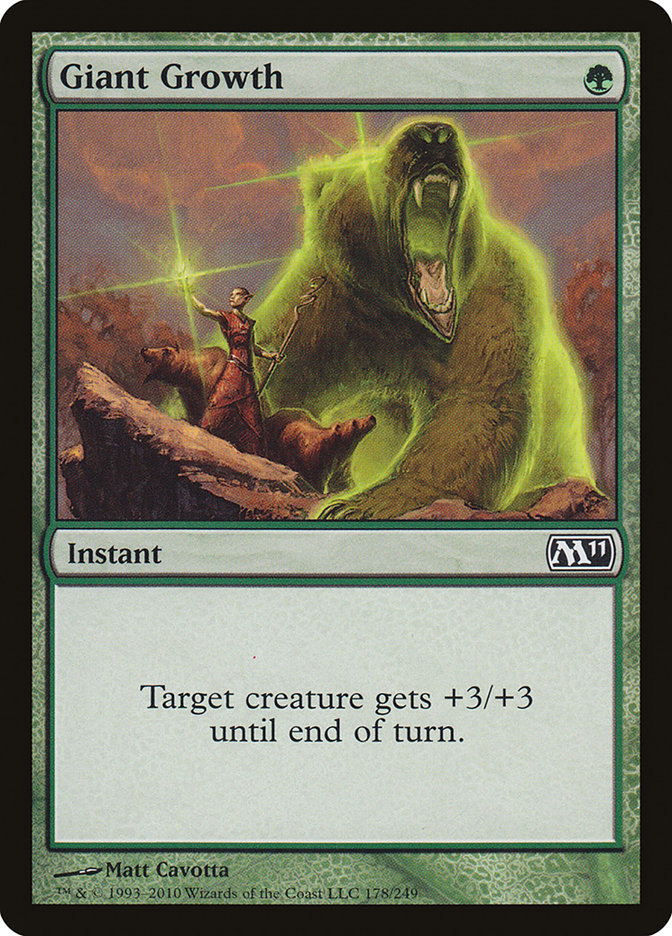 Giant Growth [Magic 2011] | GrognardGamesBatavia