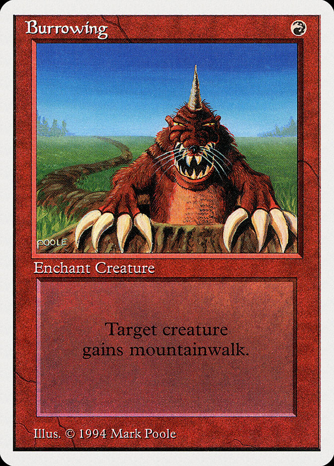 Burrowing [Summer Magic / Edgar] | GrognardGamesBatavia