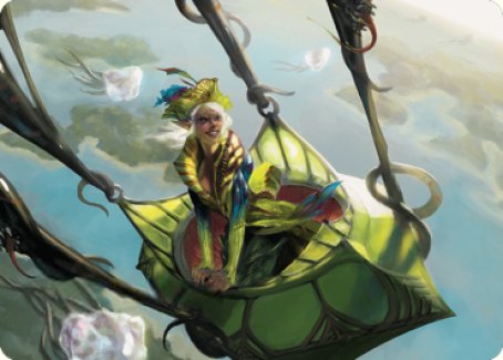 Nael, Avizoa Aeronaut Art Card [Dominaria United Art Series] | GrognardGamesBatavia