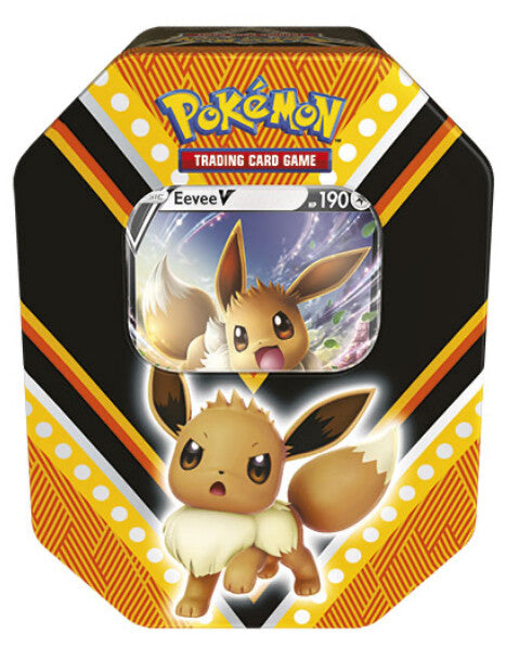 Sword & Shield - V Powers Tin (Eevee V) (International Version) | GrognardGamesBatavia