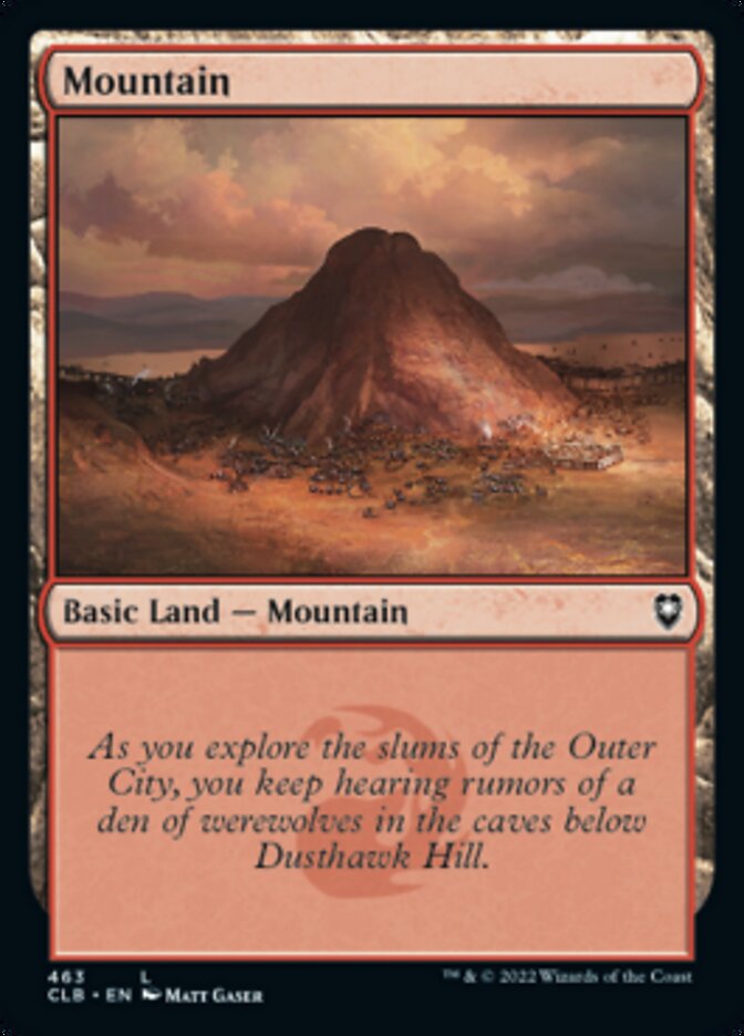 Mountain (463) [Commander Legends: Battle for Baldur's Gate] | GrognardGamesBatavia