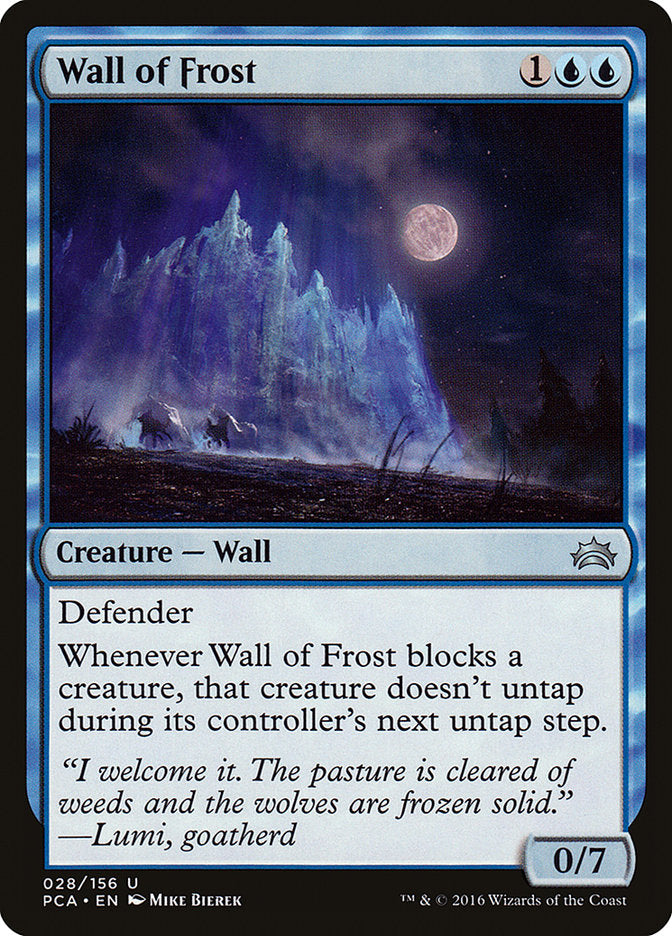 Wall of Frost [Planechase Anthology] | GrognardGamesBatavia