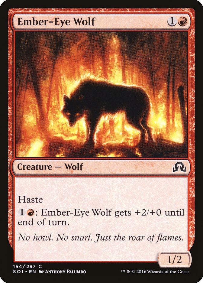 Ember-Eye Wolf [Shadows over Innistrad] | GrognardGamesBatavia