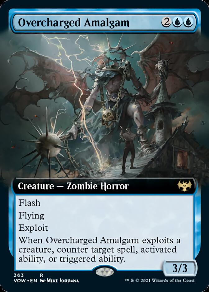 Overcharged Amalgam (Extended Art) [Innistrad: Crimson Vow] | GrognardGamesBatavia