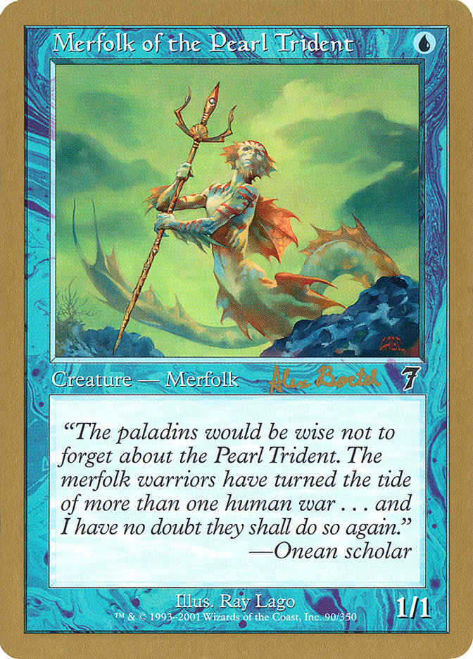 Merfolk of the Pearl Trident (Alex Borteh) [World Championship Decks 2001] | GrognardGamesBatavia