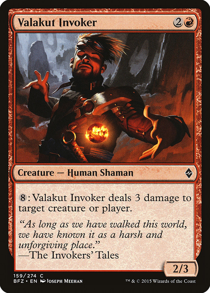 Valakut Invoker [Battle for Zendikar] | GrognardGamesBatavia