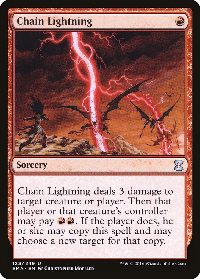 Chain Lightning [Eternal Masters] | GrognardGamesBatavia