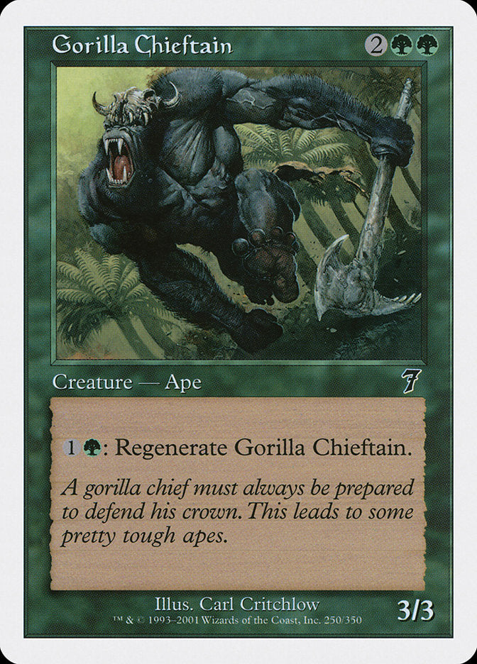 Gorilla Chieftain [Seventh Edition] | GrognardGamesBatavia