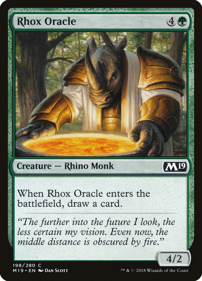 Rhox Oracle [Core Set 2019] | GrognardGamesBatavia