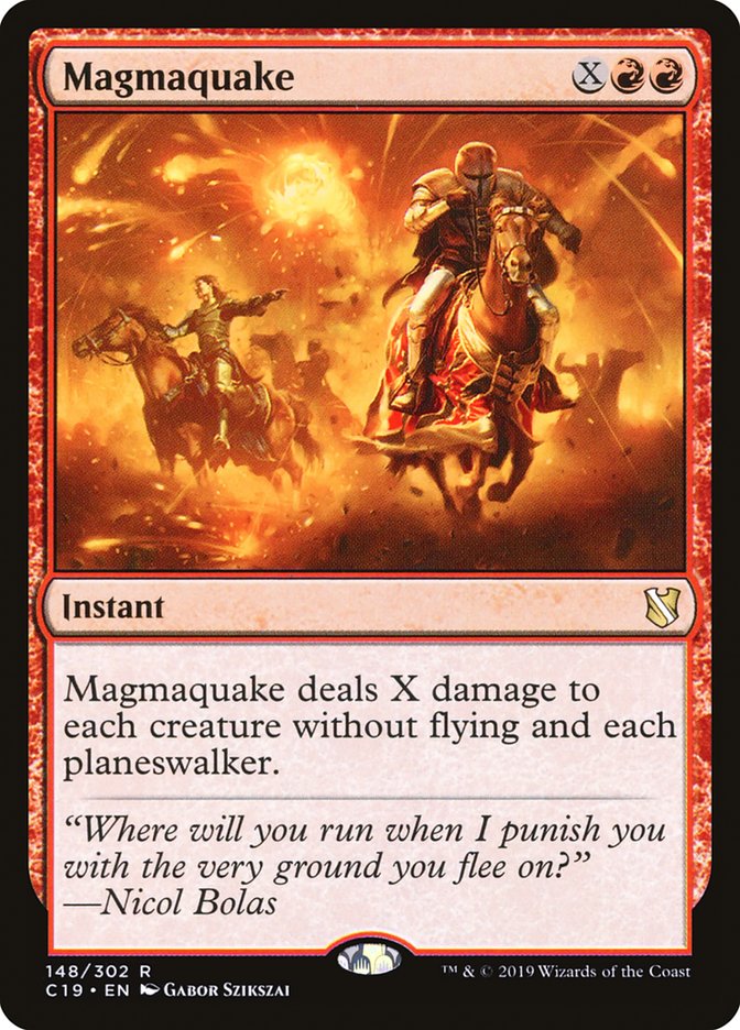 Magmaquake [Commander 2019] | GrognardGamesBatavia