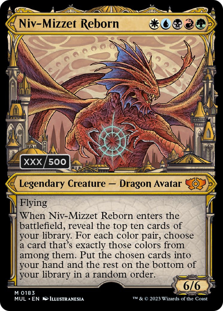 Niv-Mizzet Reborn (Serialized) [Multiverse Legends] | GrognardGamesBatavia