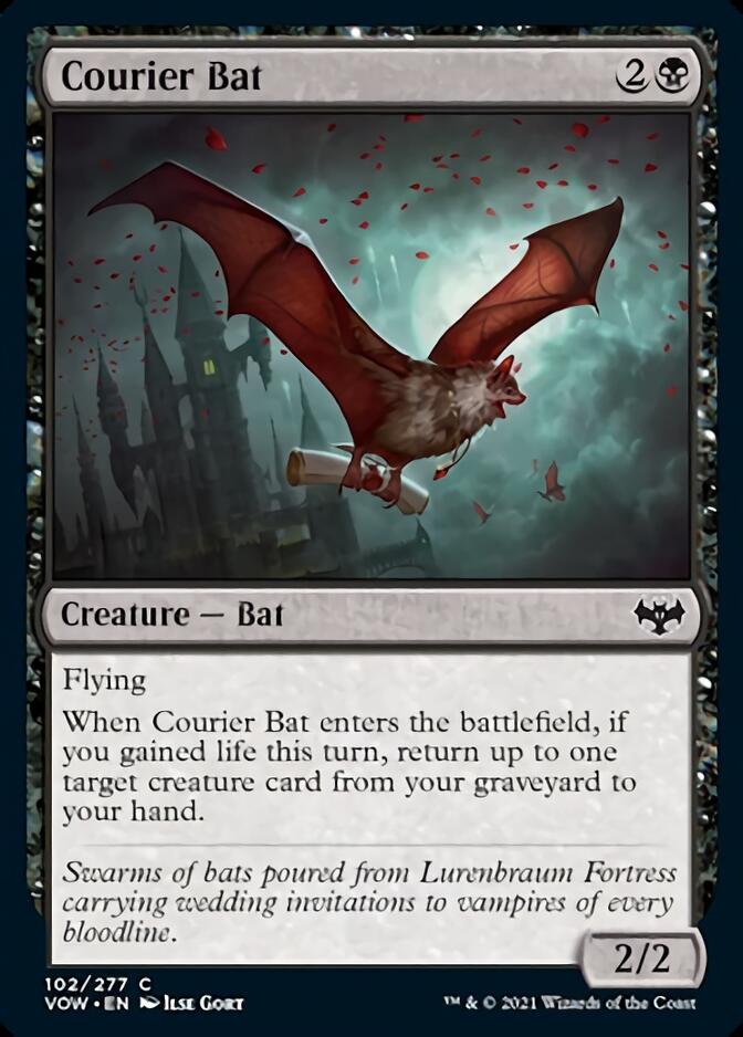 Courier Bat [Innistrad: Crimson Vow] | GrognardGamesBatavia