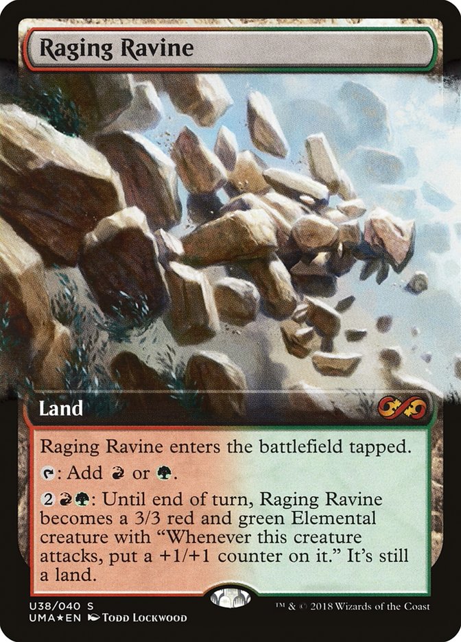 Raging Ravine (Topper) [Ultimate Masters Box Topper] | GrognardGamesBatavia