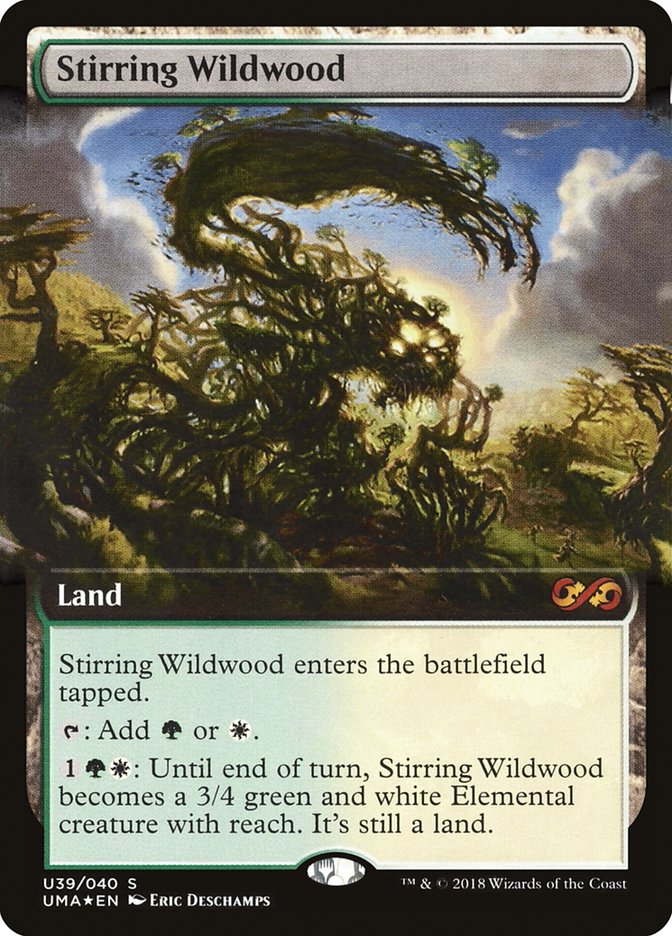 Stirring Wildwood (Topper) [Ultimate Masters Box Topper] | GrognardGamesBatavia