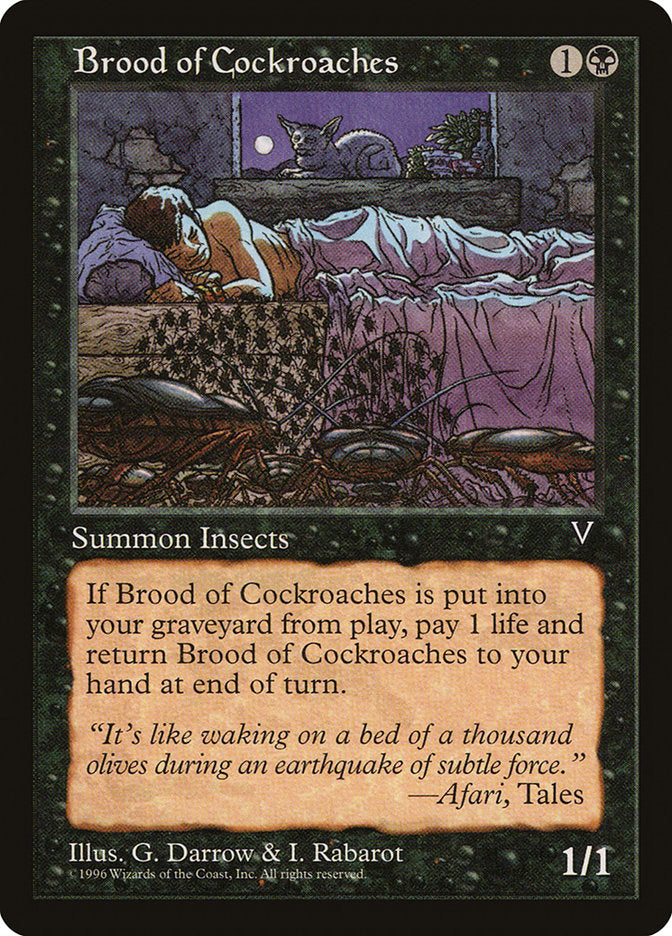 Brood of Cockroaches [Visions] | GrognardGamesBatavia