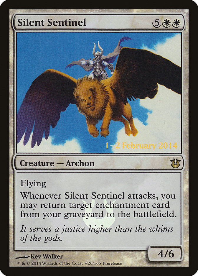 Silent Sentinel [Born of the Gods Prerelease Promos] | GrognardGamesBatavia