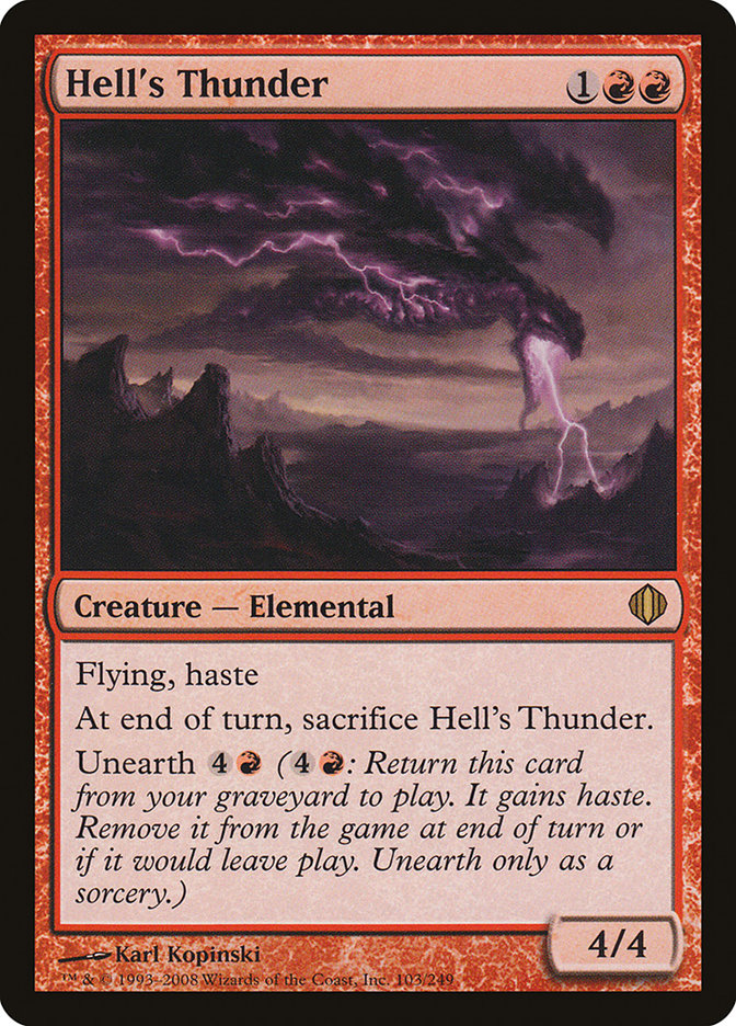 Hell's Thunder [Shards of Alara] | GrognardGamesBatavia