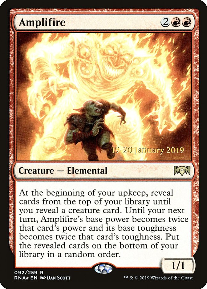 Amplifire [Ravnica Allegiance Prerelease Promos] | GrognardGamesBatavia