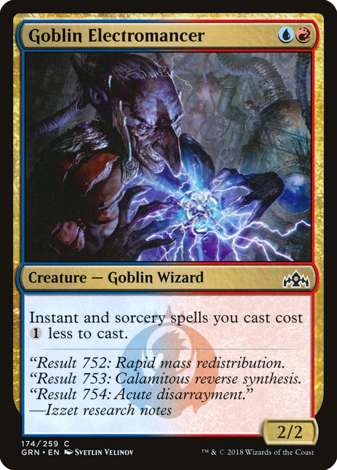 Goblin Electromancer [Guilds of Ravnica] | GrognardGamesBatavia