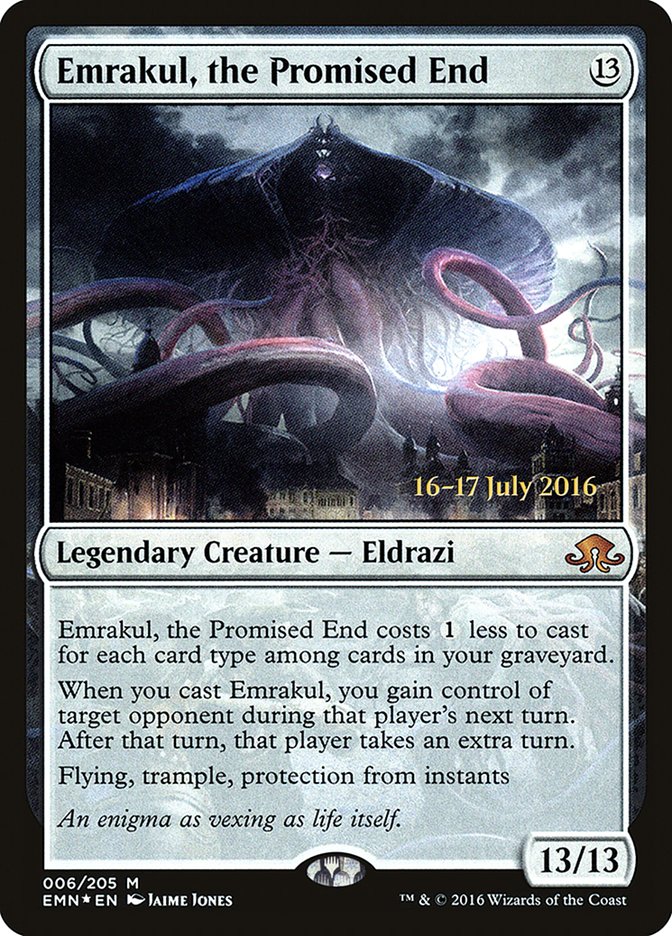 Emrakul, the Promised End [Eldritch Moon Prerelease Promos] | GrognardGamesBatavia