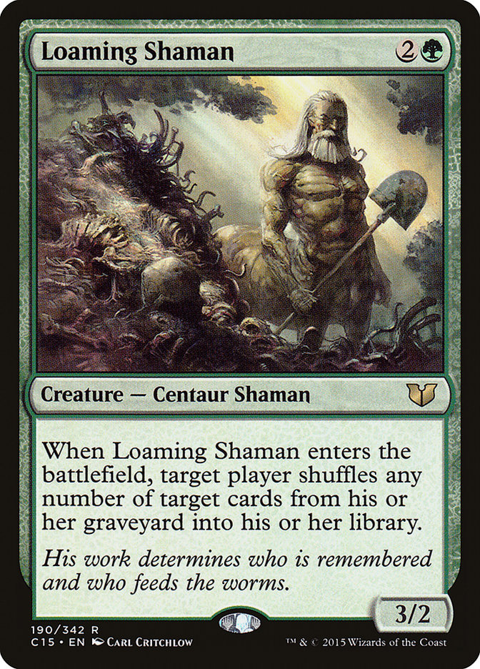 Loaming Shaman [Commander 2015] | GrognardGamesBatavia