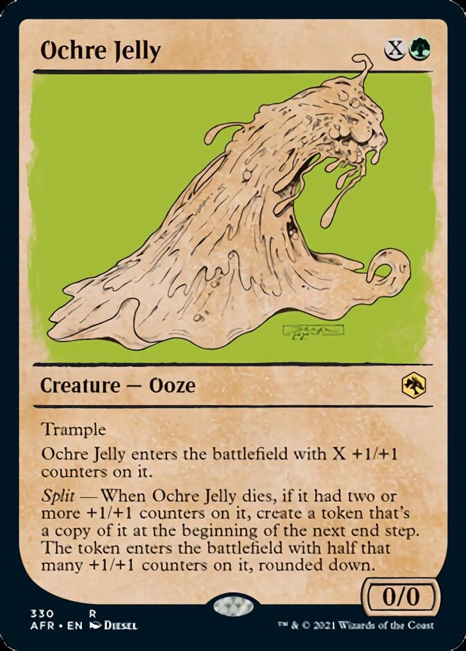 Ochre Jelly (Showcase) [Dungeons & Dragons: Adventures in the Forgotten Realms] | GrognardGamesBatavia