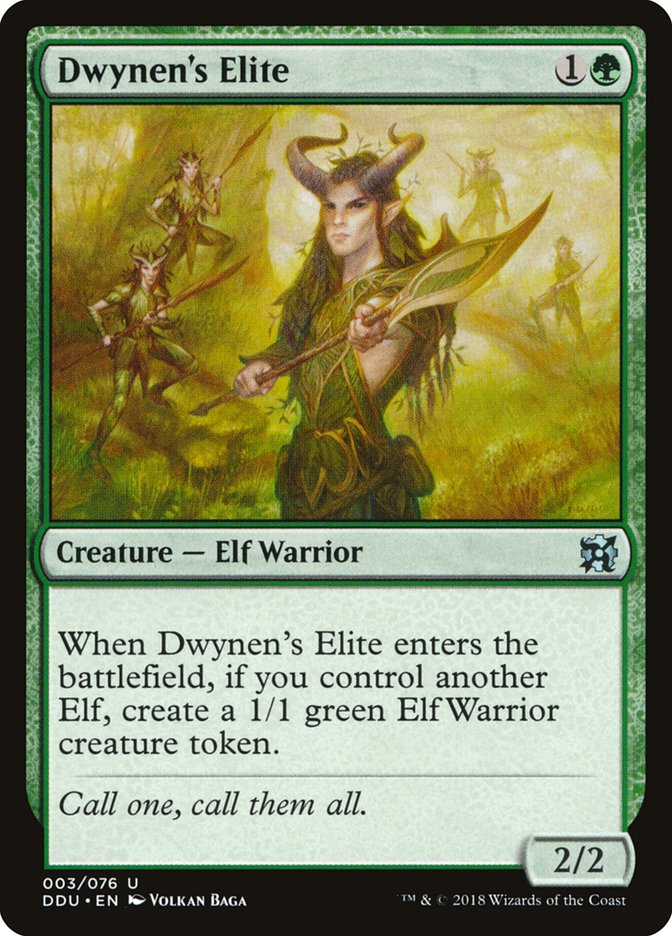 Dwynen's Elite [Duel Decks: Elves vs. Inventors] | GrognardGamesBatavia