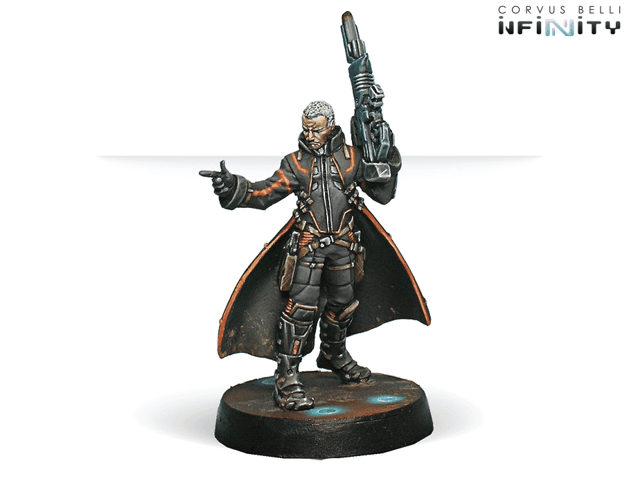 Father Lucien Sforza, Auth. Bounty-Hunter (Viral Rifle + ADHL) | GrognardGamesBatavia