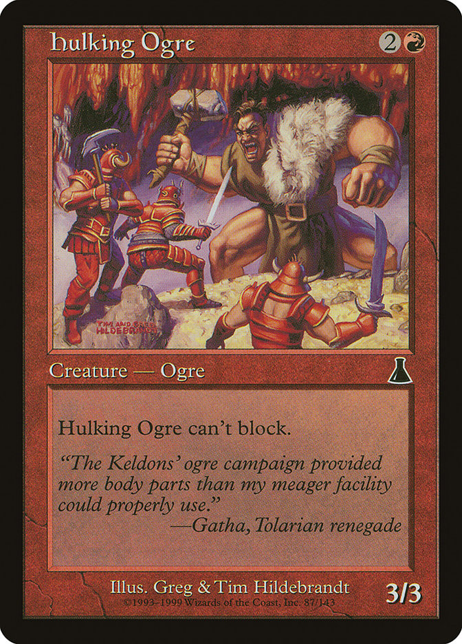 Hulking Ogre [Urza's Destiny] | GrognardGamesBatavia