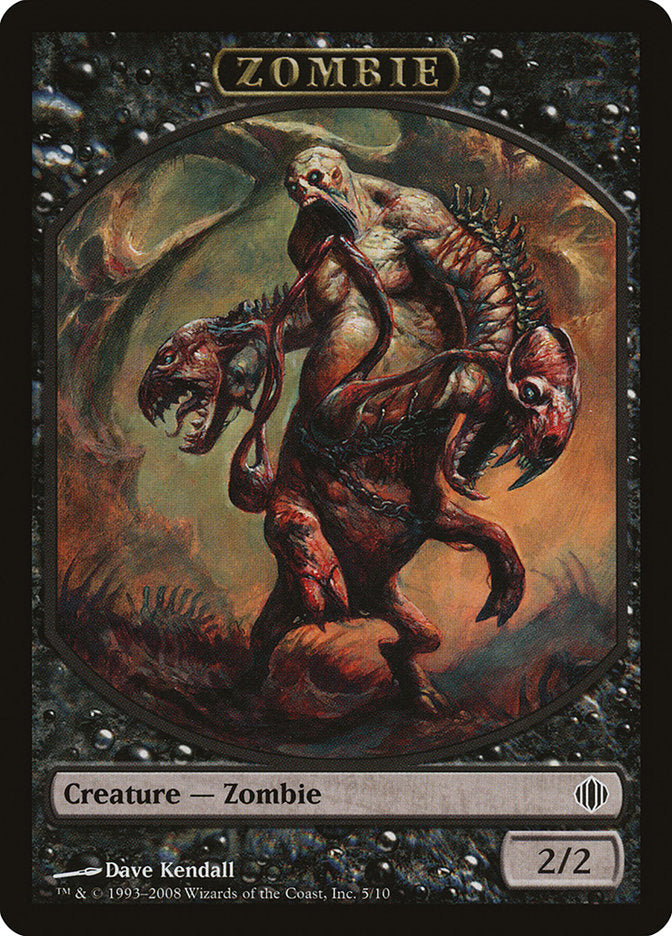 Zombie Token [Shards of Alara Tokens] | GrognardGamesBatavia