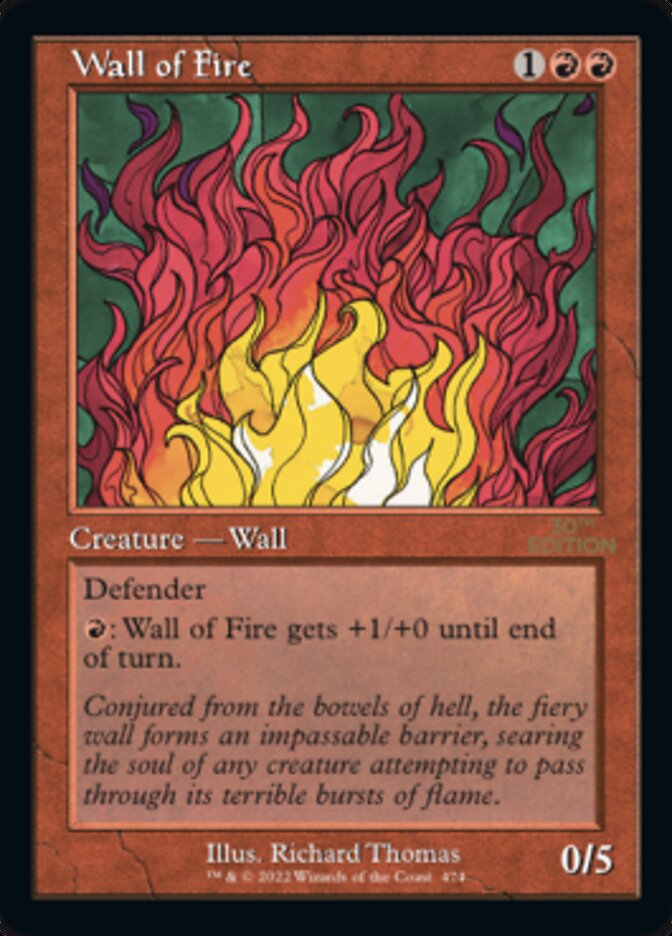 Wall of Fire (Retro) [30th Anniversary Edition] | GrognardGamesBatavia