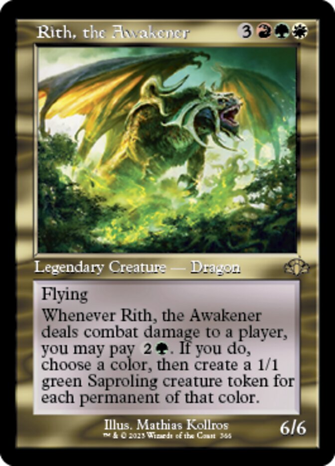 Rith, the Awakener (Retro) [Dominaria Remastered] | GrognardGamesBatavia