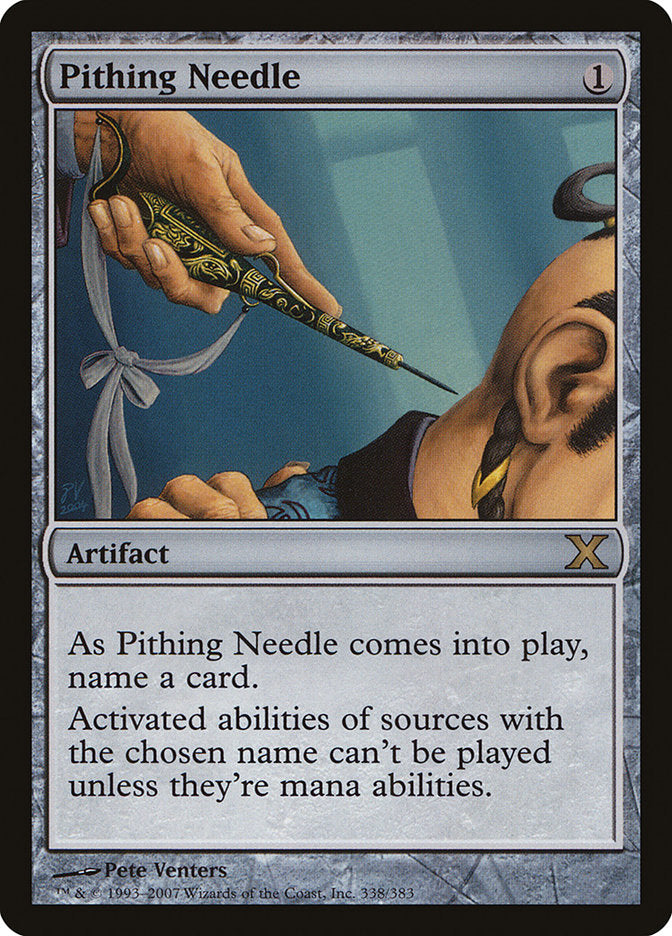 Pithing Needle [Tenth Edition] | GrognardGamesBatavia