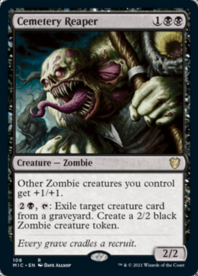 Cemetery Reaper [Innistrad: Midnight Hunt Commander] | GrognardGamesBatavia