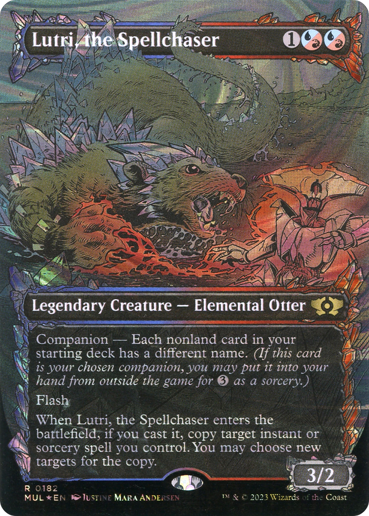 Lutri, the Spellchaser (Halo Foil) [Multiverse Legends] | GrognardGamesBatavia