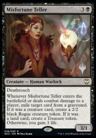 Misfortune Teller (Promo Pack) [Streets of New Capenna Commander Promos] | GrognardGamesBatavia