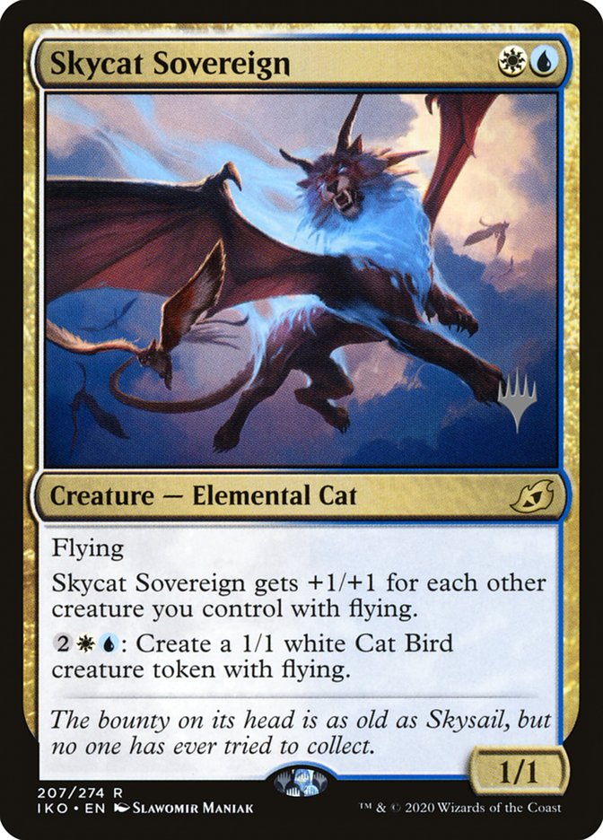 Skycat Sovereign (Promo Pack) [Ikoria: Lair of Behemoths Promos] | GrognardGamesBatavia