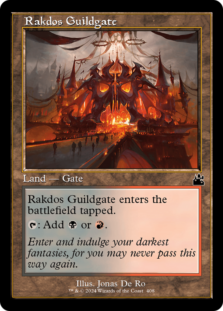 Rakdos Guildgate (Retro Frame) [Ravnica Remastered] | GrognardGamesBatavia